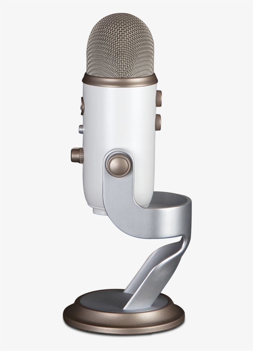 Microphones Vintage White Usb - Blue Microphones Yeti Microphone - Stereo - Vintage, transparent png