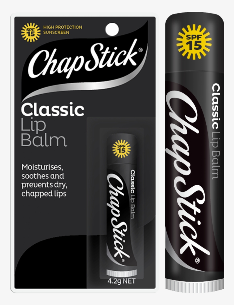 Chapstick Lip Balm Classic Spf15 - Chapstick Strawberry Lip Balm, transparent png