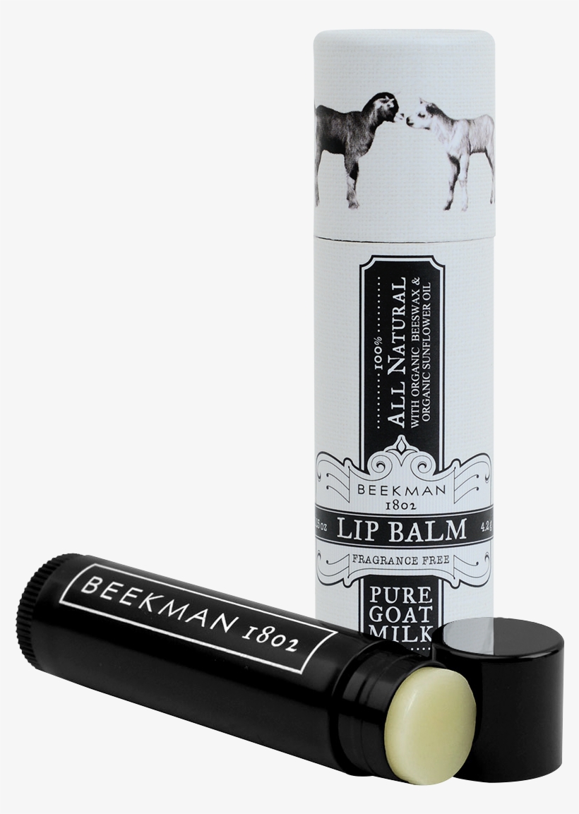 Pure Goat Milk Lip Balm Stick - Pure Goat Milk 0.15 Oz. Lip Balm Stick By Beekman 1802, transparent png