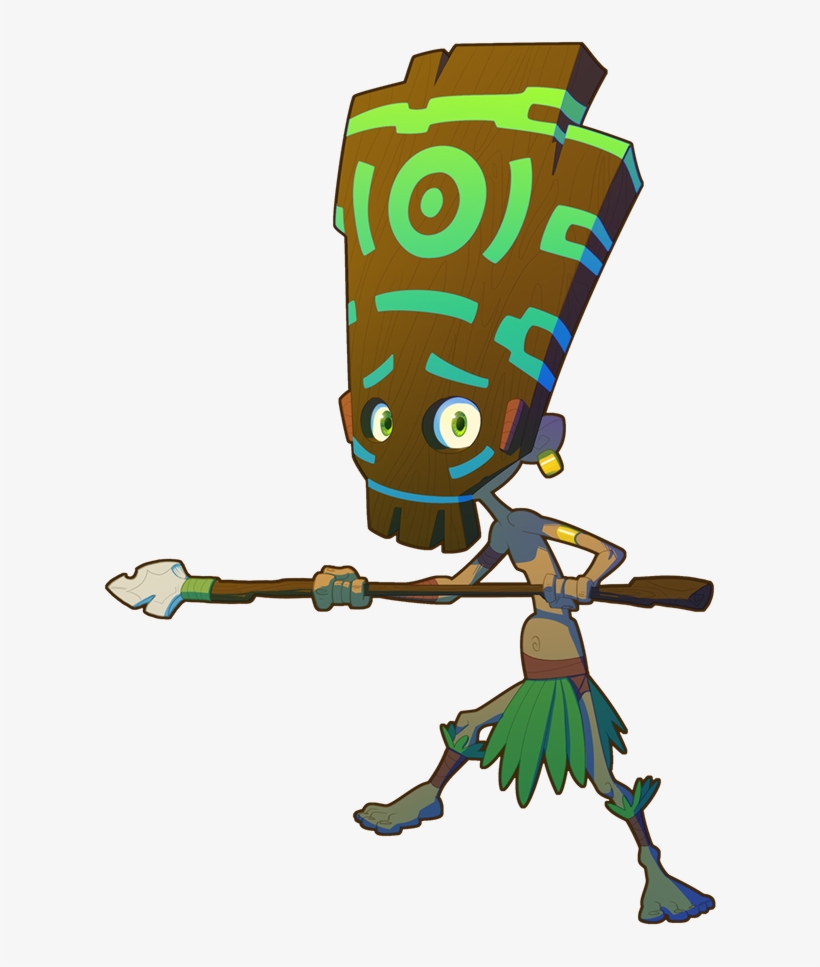 Tiki Boy By Asashi-kami On Clipart Library - Tiki Boy, transparent png