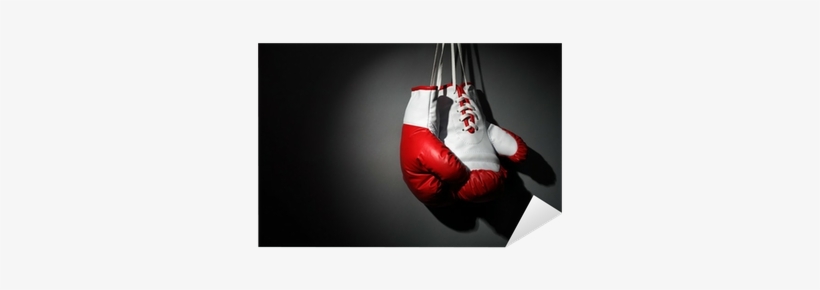 Hang Up Your Boxing Gloves Sticker - Boxing Gloves Shower Curtain, transparent png