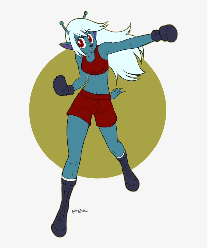 Boxer Alien Teen Girl - Samurai Jack Alien Doggo, transparent png