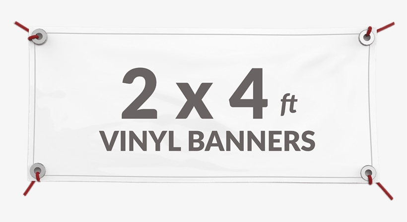 Custom Custom 2' X 4' Banners - 4 X 6 Sign, transparent png