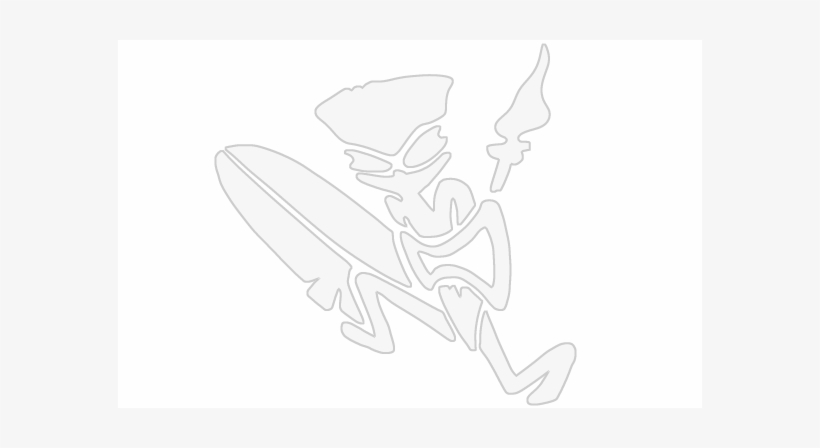 Tiki Surfer Svg Black And White Library - Tiki Surfer, transparent png