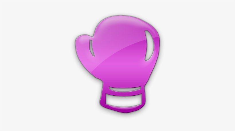 Boxing Gloves Clipart Png - Pink Boxing Glove Clipart, transparent png