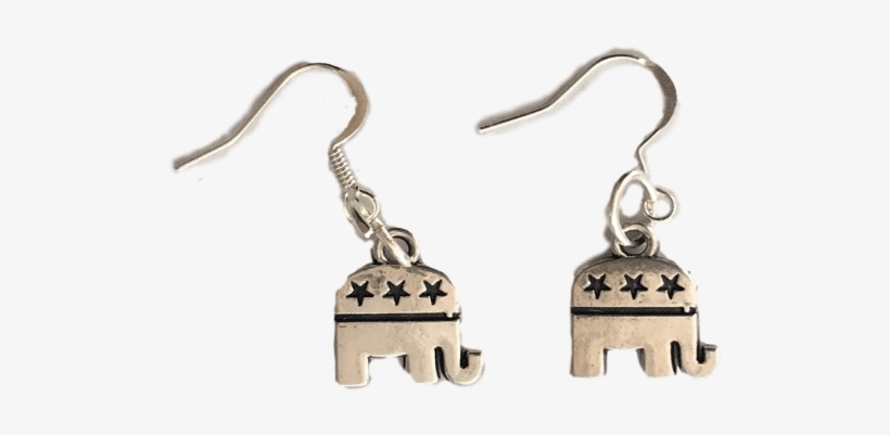 Gop Elephant Earrings - Earrings, transparent png