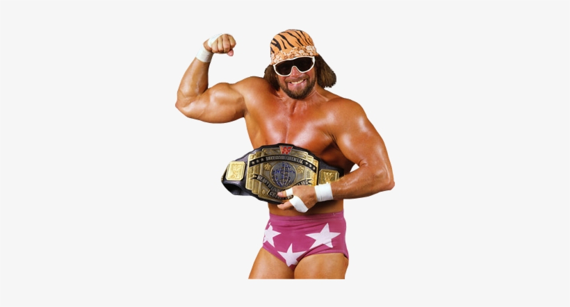 Macho Man Png - Randy Savage Intercontinental Champion, transparent png