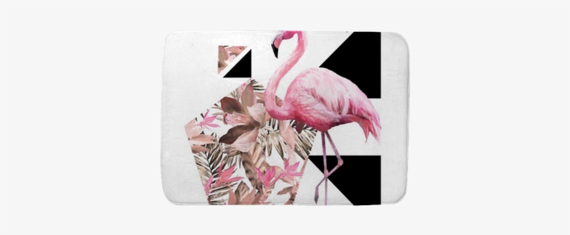 Watercolor Pink Bird - Flamingo Painting Retro, transparent png
