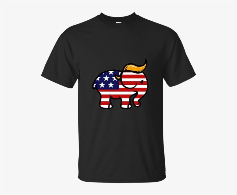 Dolnald Trump Republican Elephant T Shirt M/h/w - Earth Bees Made Honey In The Lion's Skull T Shirt, transparent png
