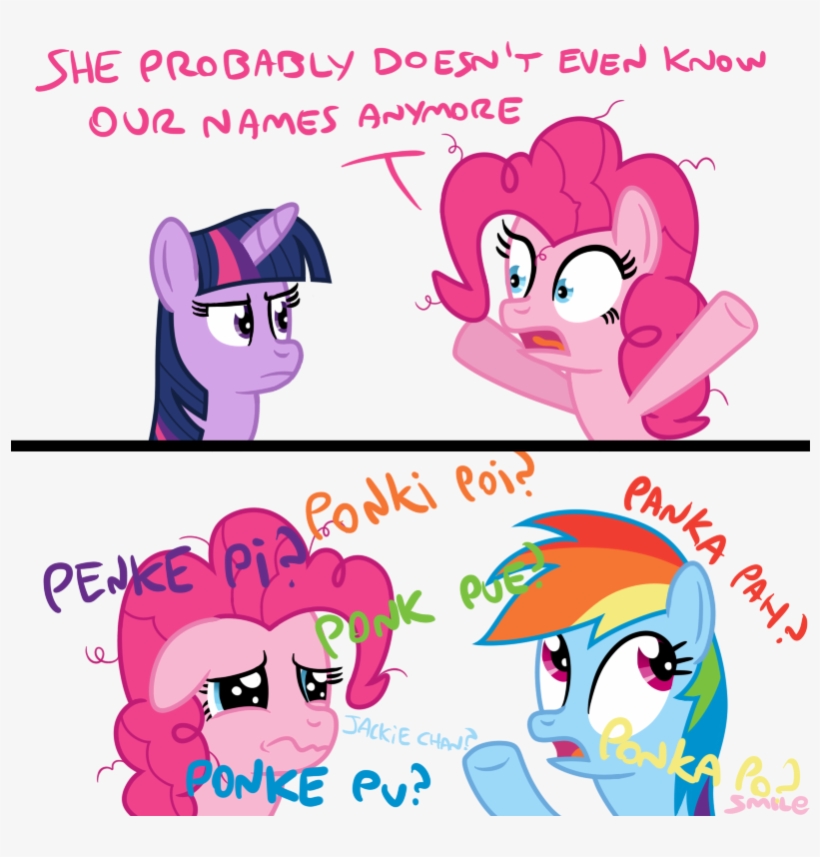 01 Po Pe Acke Chpj Onke Pv Pony Face Pink Text Facial - Cartoon, transparent png