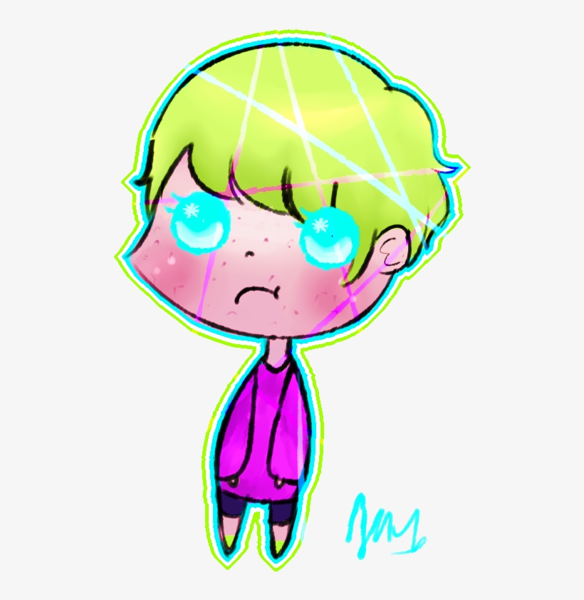 Neon Clipart Boy - Clip Art, transparent png
