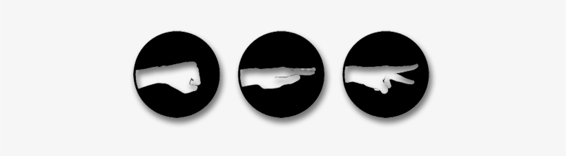 Net Rock Paper Scissors Game - Rock Scissor Paper Png, transparent png