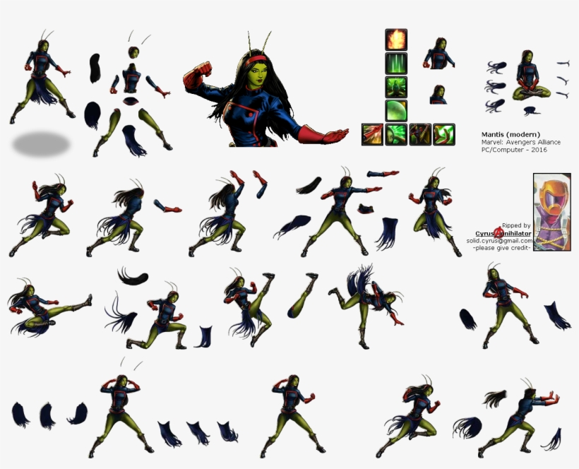 Click To View Full Size - Mantis Marvel Avengers Alliance, transparent png