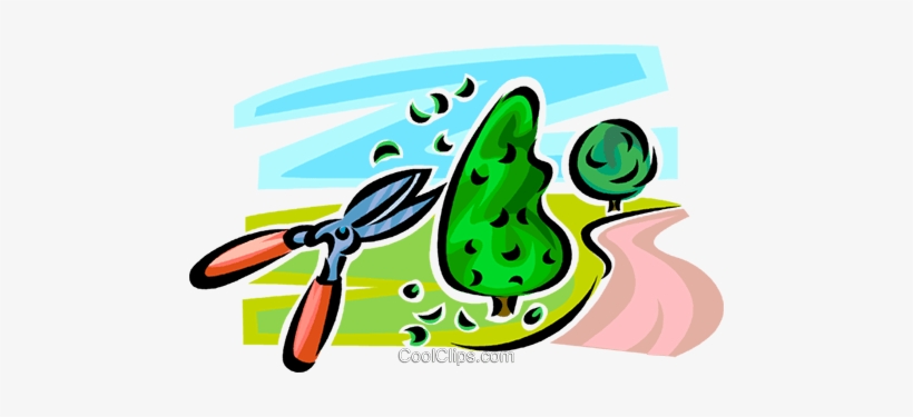 Poda De Arbustos Livre De Direitos Vetores Clip Art - Illustration, transparent png