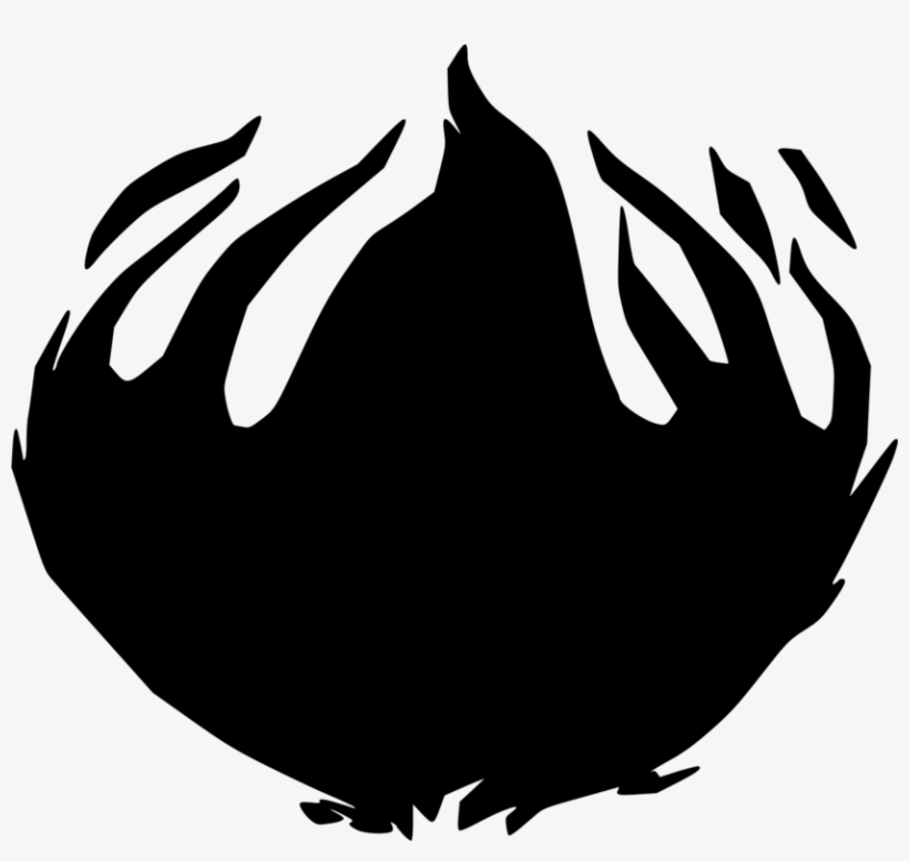 Silhouette Beak Character Fiction Chicken As Food - Chicken As Food, transparent png