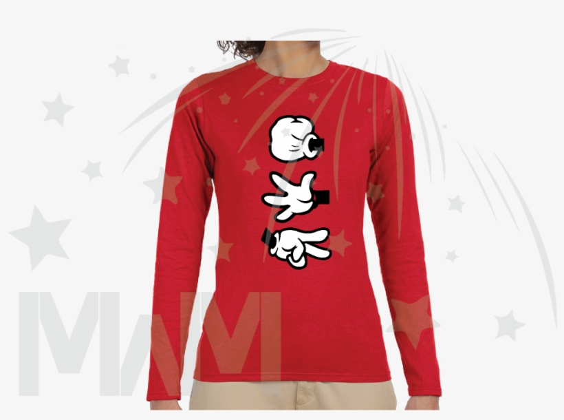 Rock Paper Scissors Disney Mickey Mouse Hands Cool - Mickey Mouse Hands Rock Paper Scissors, transparent png