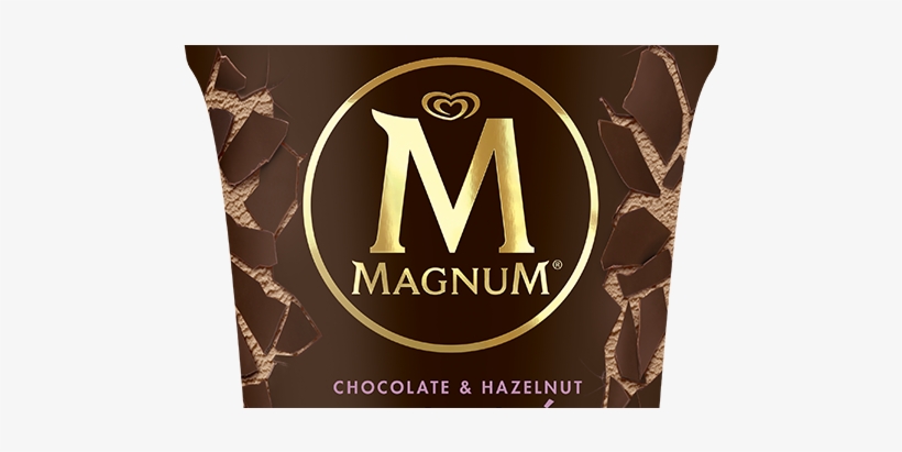 Featuring Chocolate And Hazelnut Ice Cream Mixed With - Magnum Praline Ice Cream, transparent png