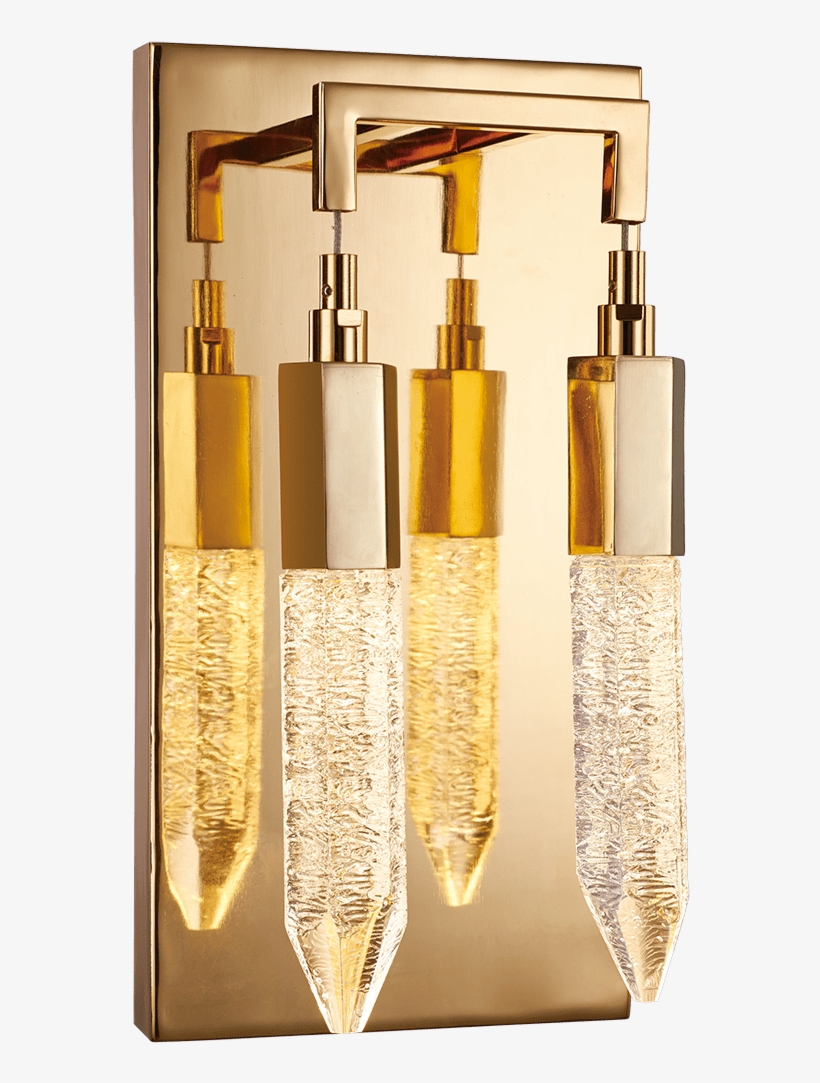 Shard 2 Light Wall - Illuminati Mb17003025-2agol Shard Double Wall Gold, transparent png
