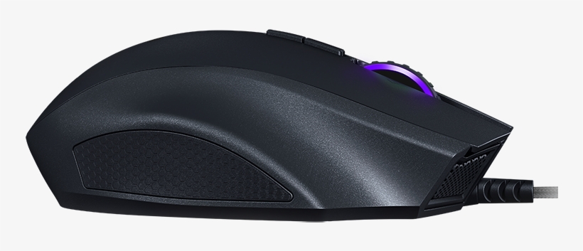 Rz01 01610100 R3a1 - Razer Naga Chroma - Laser Mouse - Mac/pc - Black, transparent png