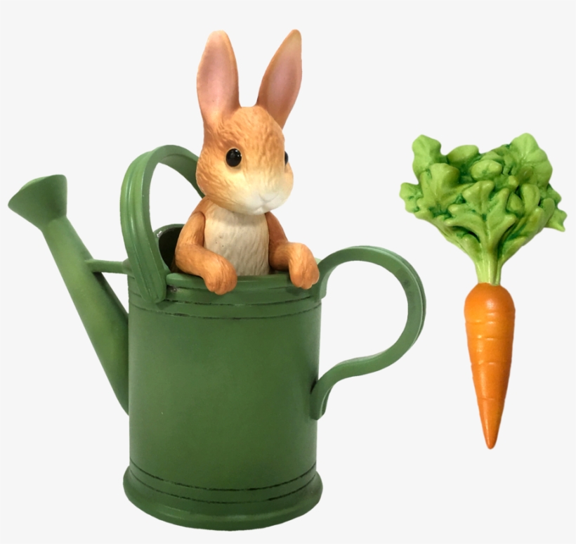 Fairy Garden Peter Rabbit And Watering Can Fairies - Peter Rabbit And Watering Can, transparent png