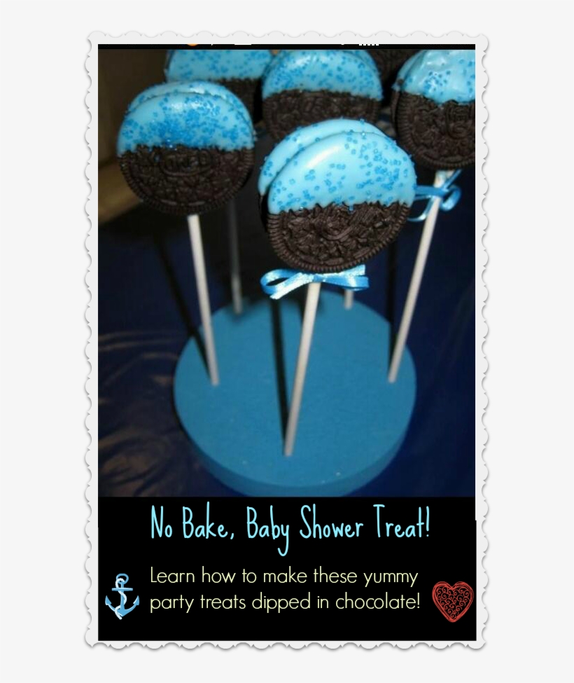 Baby Shower Chocolate Oreos - Birthday Party Food Ideas Frozen, transparent png