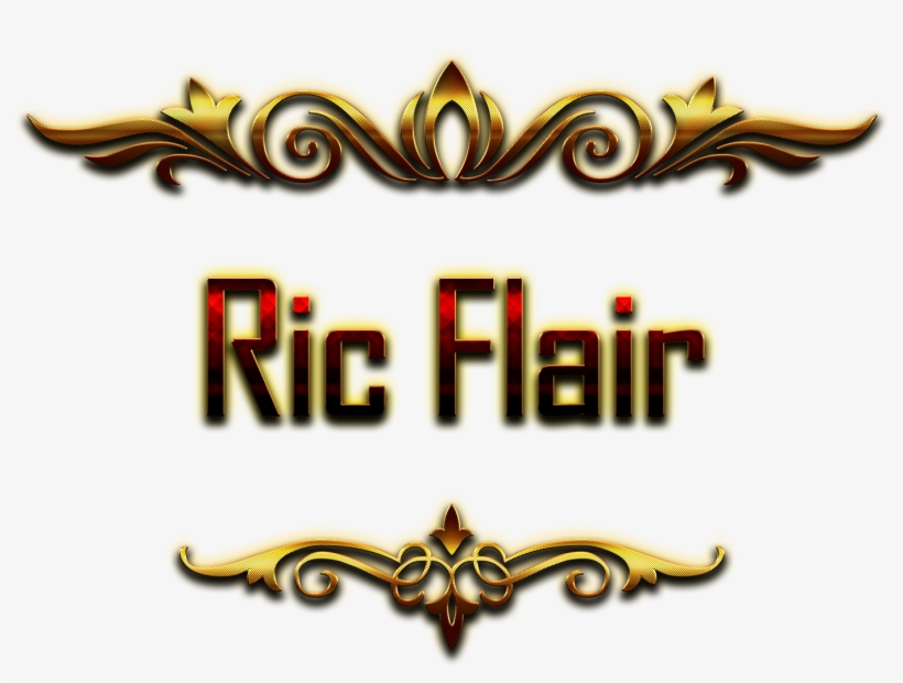 Ric Flair Decorative Name Png - Fahim Name, transparent png