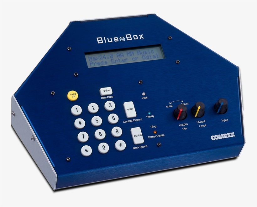 Bluebox - Comrex Blue Box, transparent png