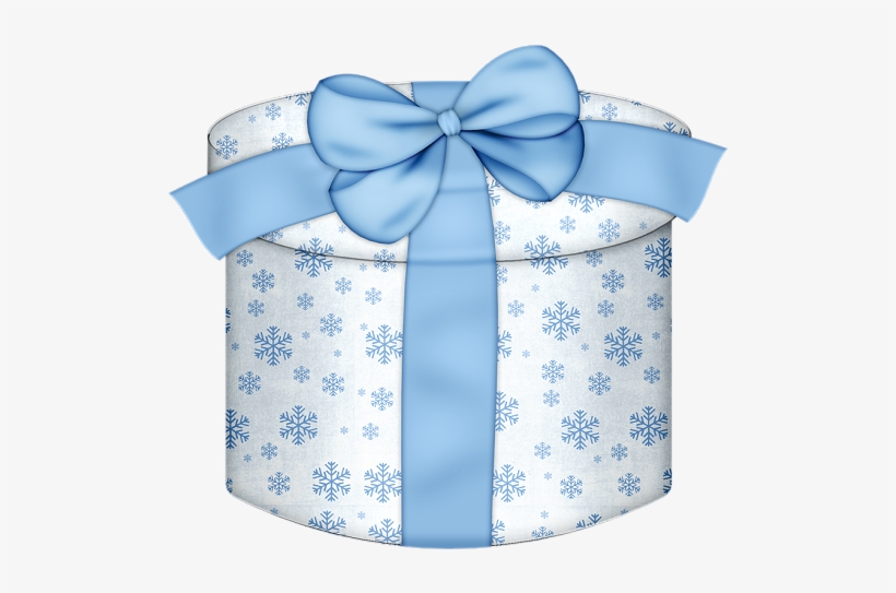 White And Blue Gift Box Png Gallery - Gift Blue Clipart, transparent png