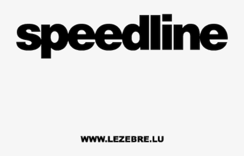 Speedline Logo, transparent png