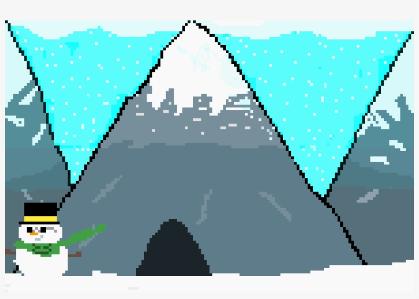 Snowy Mountains - Illustration, transparent png