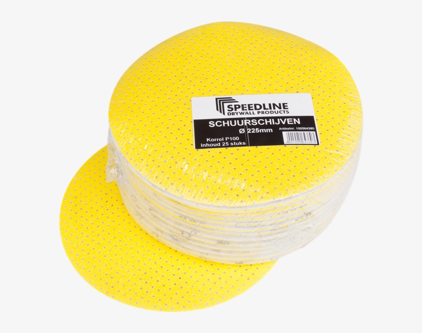 Speedline Schuurschijven Dia225 Mm P120 - Circle, transparent png
