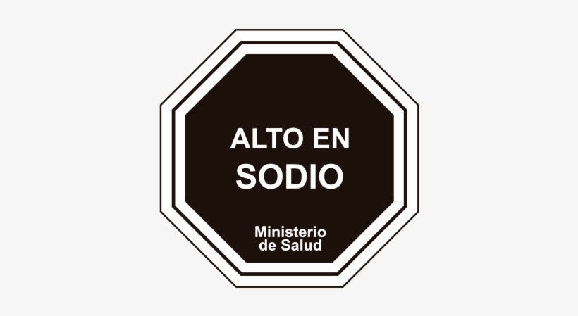 Sellos Png Alto En Sodio - Alto En Grasas Saturadas, transparent png