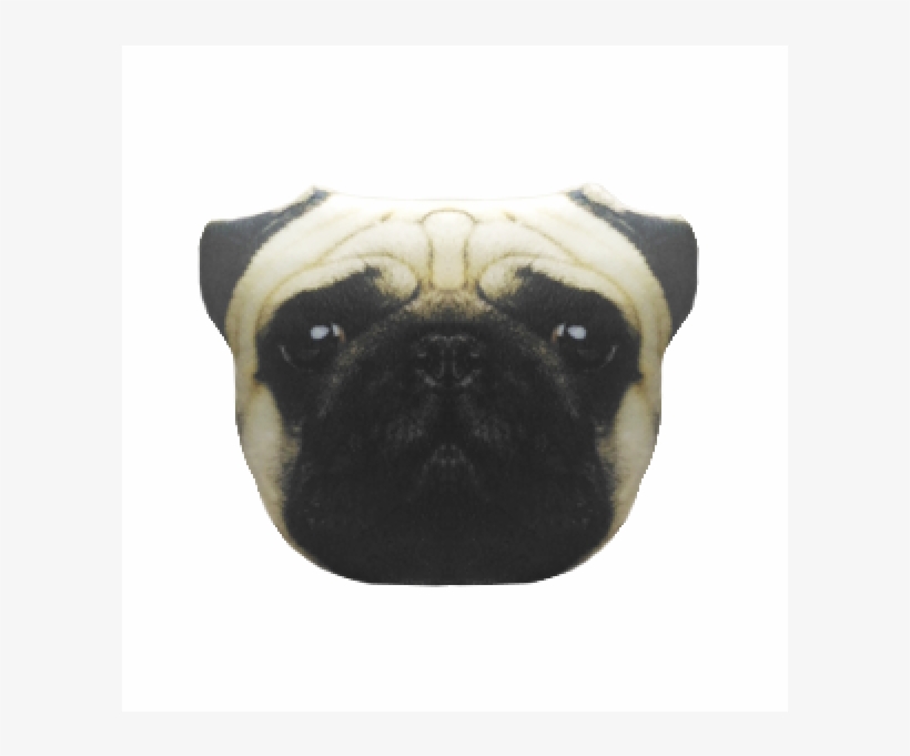 Almofada Cabeça Cachorro "pugg" - Pug, transparent png