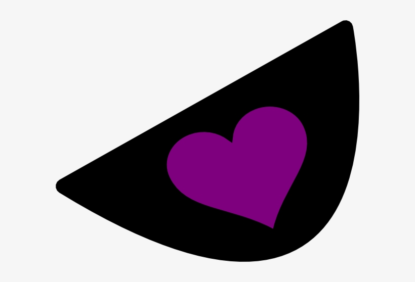 How To Set Use Purple Heart Eye Patch Clipart, transparent png