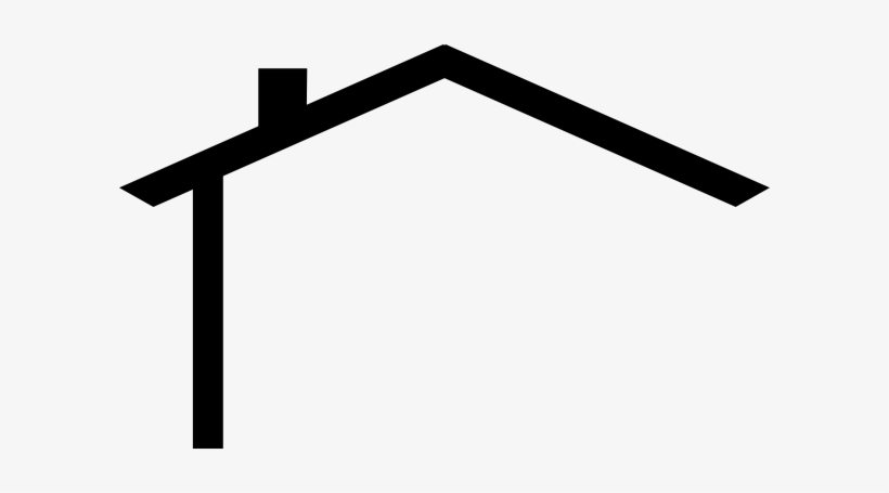 Clip Freeuse Download House Clip Art At Clker Com Vector - House Roof Vector Png, transparent png