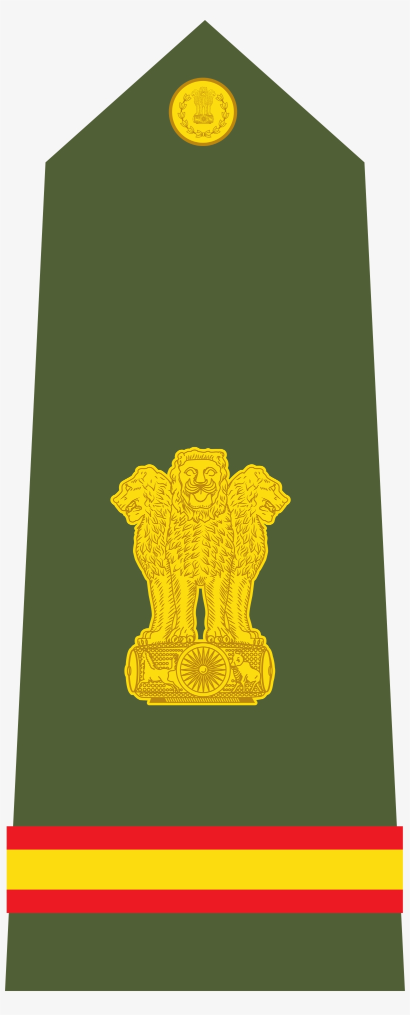 Open - Major General Rank In Indian Army, transparent png