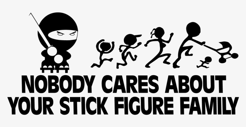 Anti My Family Stickers, transparent png