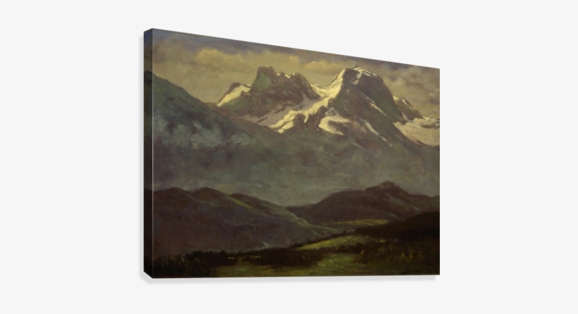 Summer Snow On The Peaks Or Snow Capped Mountains Canvas - Summer Snow On The Peaks, transparent png