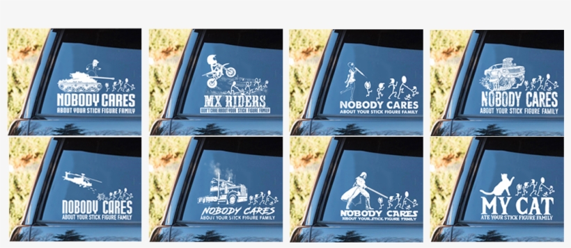 Nobody Cares About Your Stick Figure Family Mugs, transparent png