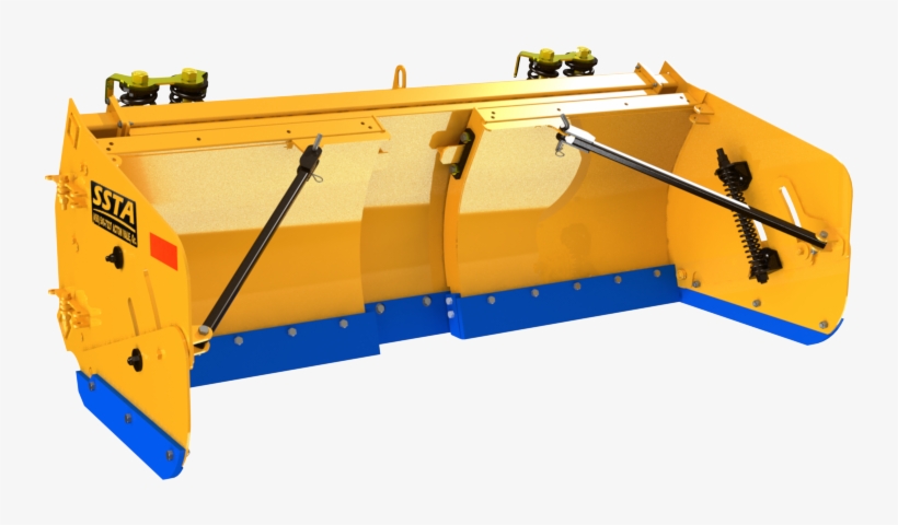 Front Plow T 6 10 Hydraulic Angle Hinged Snow Wings - Vehicle, transparent png