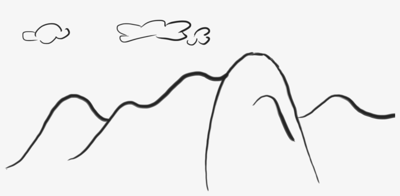 Mountain - Animation, transparent png