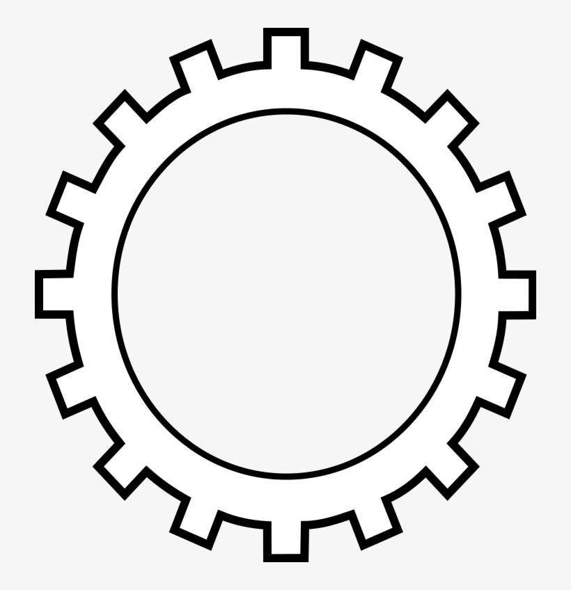 File - Engrenagem Br - Svg - Radharaman Institute Of Technology And Science, transparent png