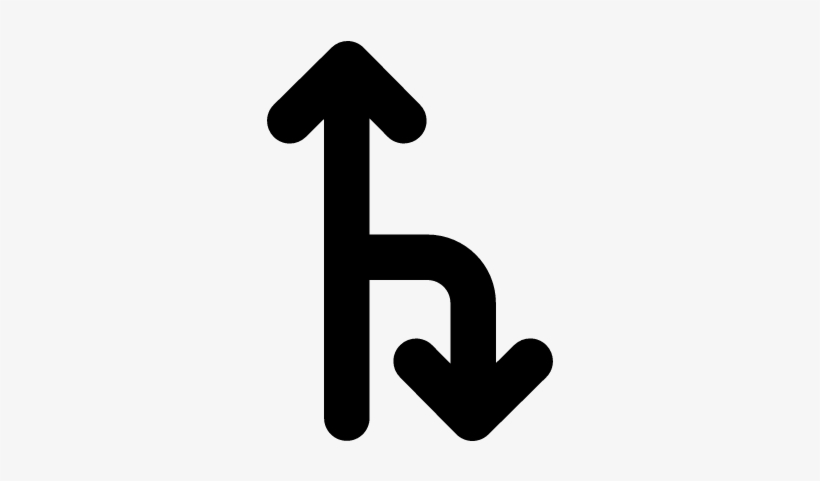 Two Arrows Pointing To Different Directions Vector - Two Arrows Two Directions, transparent png