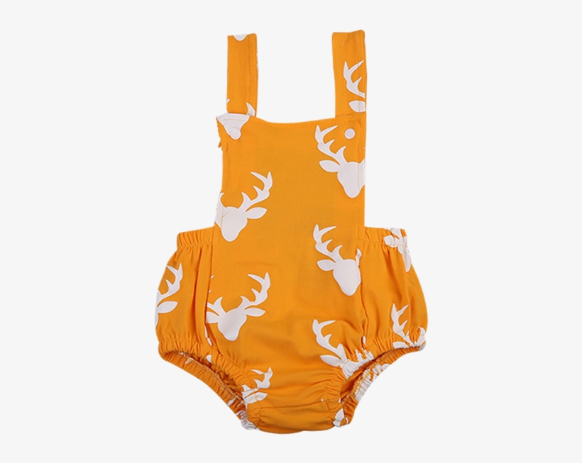 Cute Baby Deer Playsuit - Romper Suit, transparent png