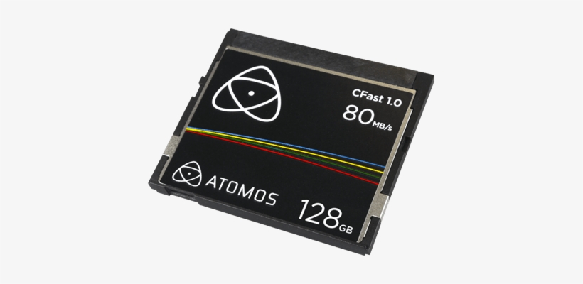 Designed For The Ninja Star, The Pocket Size Prores - Atomos Atomcft064 64gb Cfast 1.0 Card, transparent png