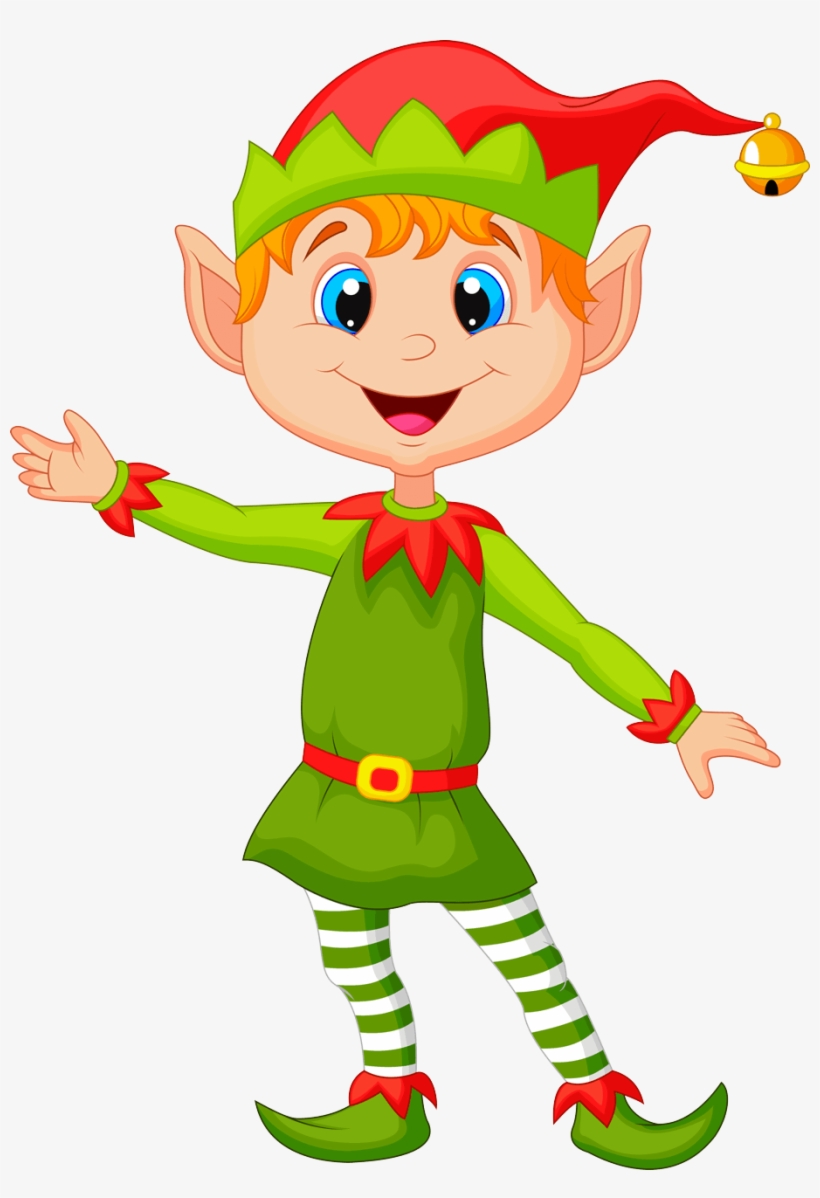 Elf Cartoon, transparent png