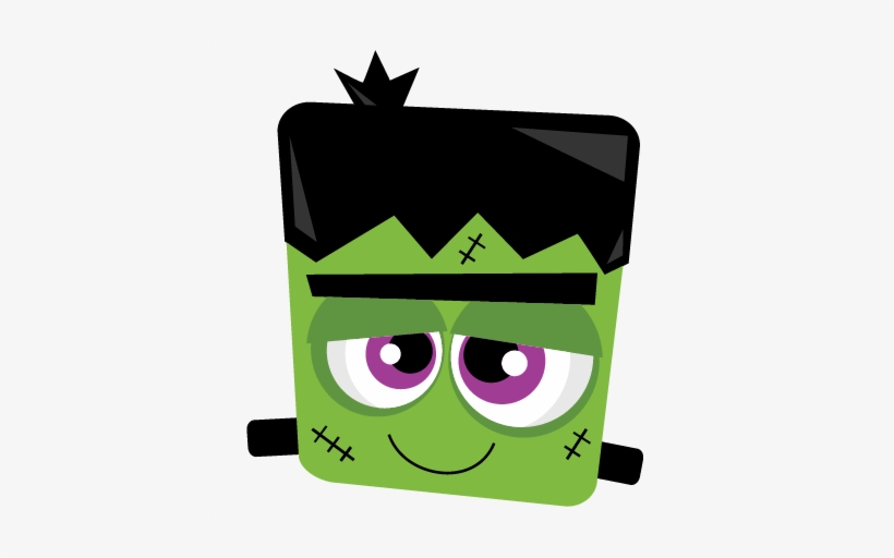 Banner Download Cute Svg Frankenstein - Frankenstein Clipart, transparent png