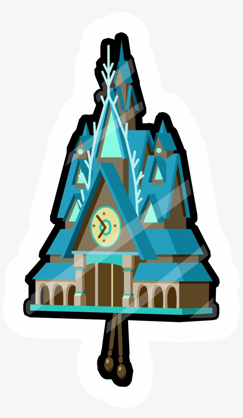Clocktower Pin Icon - Frozen Fever Png Club Penguin, transparent png