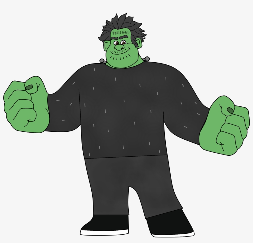 Wreck-it Ralph As Frankenstein - Wreck It Ralph Hulk, transparent png