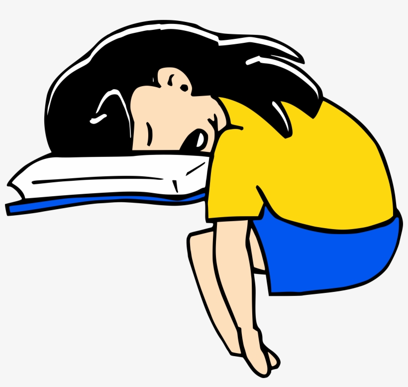 Student Sleep Class School Clip Art - Sleeping Student Clipart, transparent png